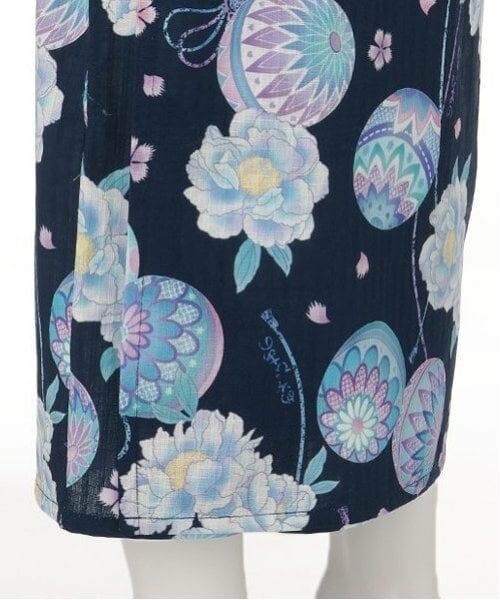 mezzo piano / メゾピアノ 着物・浴衣・小物類 | 手毬フラワー柄　浴衣 | 詳細7