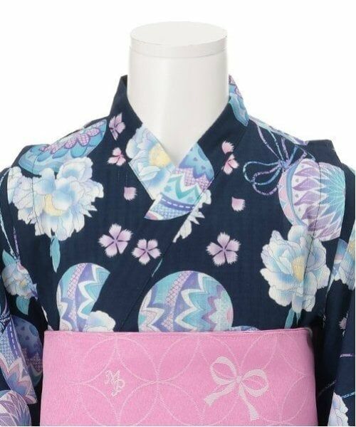 mezzo piano / メゾピアノ 着物・浴衣・小物類 | 手毬フラワー柄　浴衣 | 詳細9