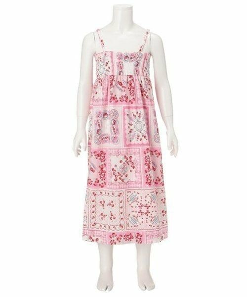 mezzo piano / メゾピアノ 着物・浴衣・小物類 | いちごハンカチ柄　浴衣 | 詳細3