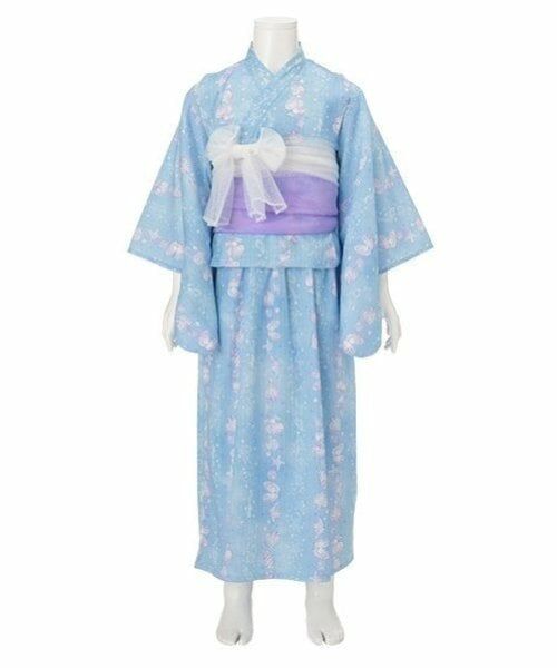 mezzo piano / メゾピアノ 着物・浴衣・小物類 | ストライプシェル柄　浴衣 | 詳細1