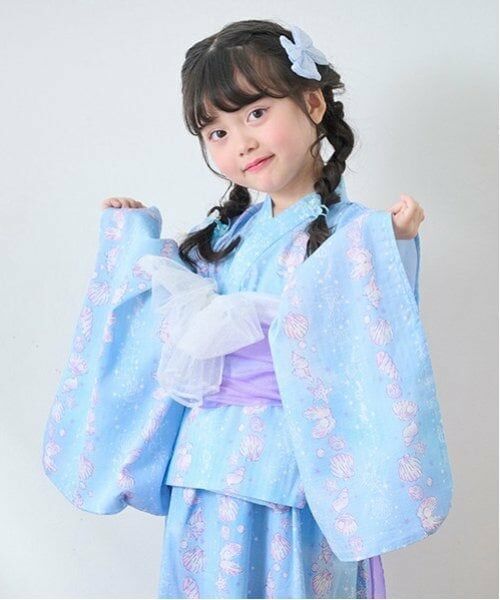 mezzo piano / メゾピアノ 着物・浴衣・小物類 | ストライプシェル柄　浴衣 | 詳細21