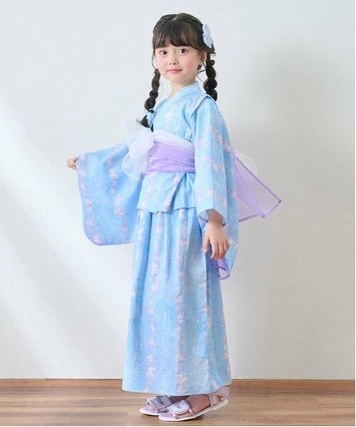 mezzo piano / メゾピアノ 着物・浴衣・小物類 | ストライプシェル柄　浴衣 | 詳細23