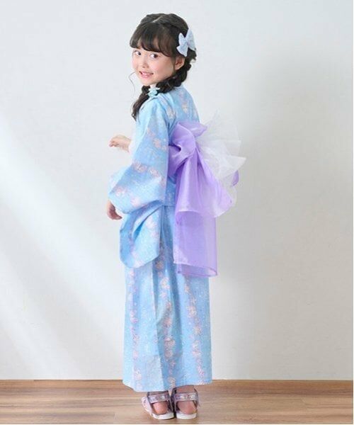 mezzo piano / メゾピアノ 着物・浴衣・小物類 | ストライプシェル柄　浴衣 | 詳細24