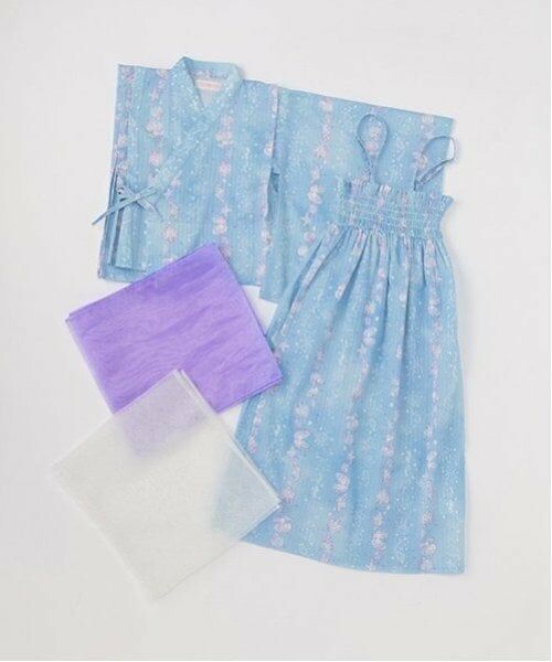 mezzo piano / メゾピアノ 着物・浴衣・小物類 | ストライプシェル柄　浴衣 | 詳細5