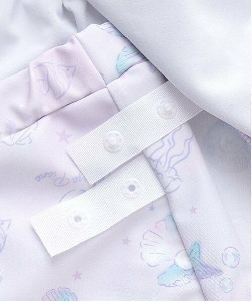 mezzo piano / メゾピアノ 水着・スイムグッズ | 【SWIM】シェル柄　セパレートワンピース水着 | 詳細10