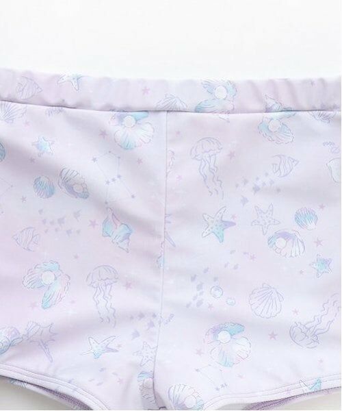 mezzo piano / メゾピアノ 水着・スイムグッズ | 【SWIM】シェル柄　セパレートワンピース水着 | 詳細11