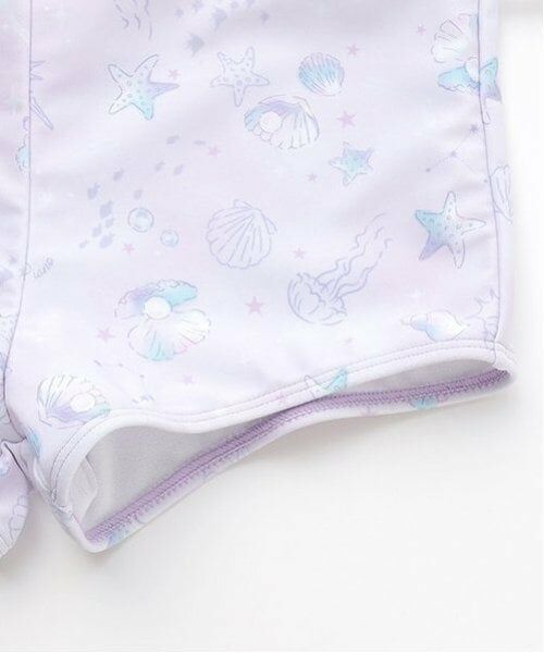 mezzo piano / メゾピアノ 水着・スイムグッズ | 【SWIM】シェル柄　セパレートワンピース水着 | 詳細13