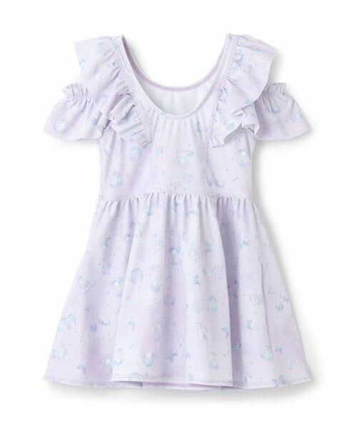 mezzo piano / メゾピアノ 水着・スイムグッズ | 【SWIM】シェル柄　セパレートワンピース水着 | 詳細2