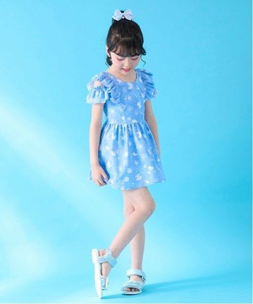 mezzo piano / メゾピアノ 水着・スイムグッズ | 【SWIM】シェル柄　セパレートワンピース水着 | 詳細22