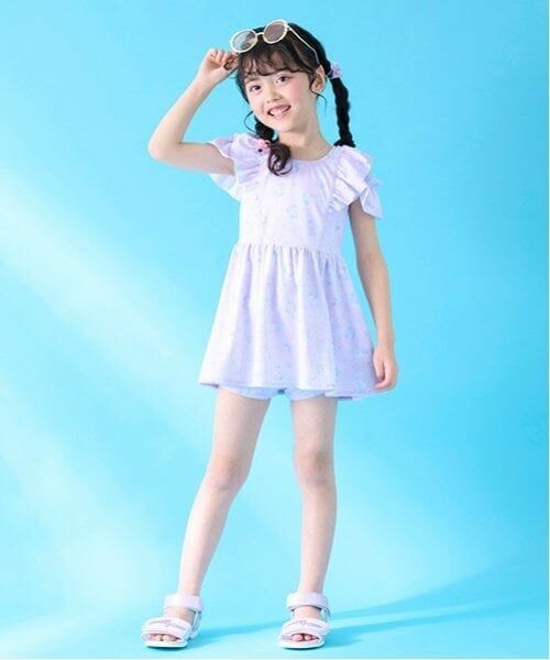 mezzo piano / メゾピアノ 水着・スイムグッズ | 【SWIM】シェル柄　セパレートワンピース水着 | 詳細25