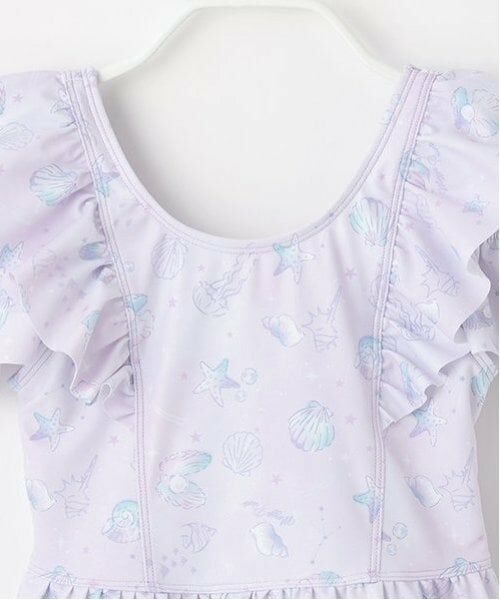 mezzo piano / メゾピアノ 水着・スイムグッズ | 【SWIM】シェル柄　セパレートワンピース水着 | 詳細4