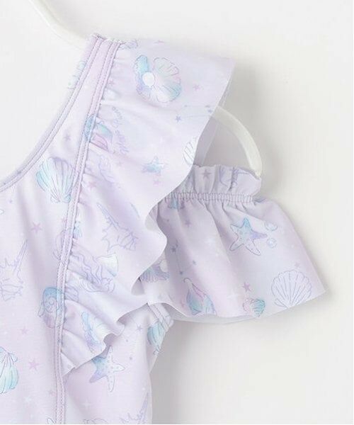 mezzo piano / メゾピアノ 水着・スイムグッズ | 【SWIM】シェル柄　セパレートワンピース水着 | 詳細6