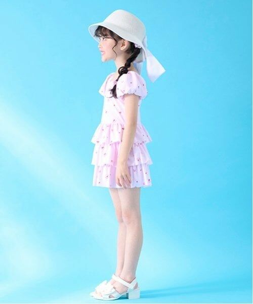 mezzo piano / メゾピアノ 水着・スイムグッズ | 【SWIM】チェリー柄フリル　ワンピース水着 | 詳細15