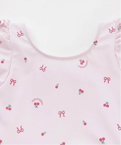 mezzo piano / メゾピアノ 水着・スイムグッズ | 【SWIM】チェリー柄フリル　ワンピース水着 | 詳細3