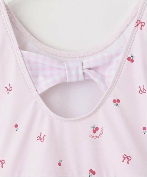 mezzo piano / メゾピアノ 水着・スイムグッズ | 【SWIM】チェリー柄フリル　ワンピース水着 | 詳細9