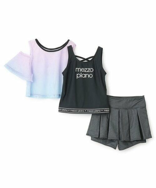 mezzo piano / メゾピアノ 水着・スイムグッズ | 【SWIM】スイムウェア　3点セット | 詳細2