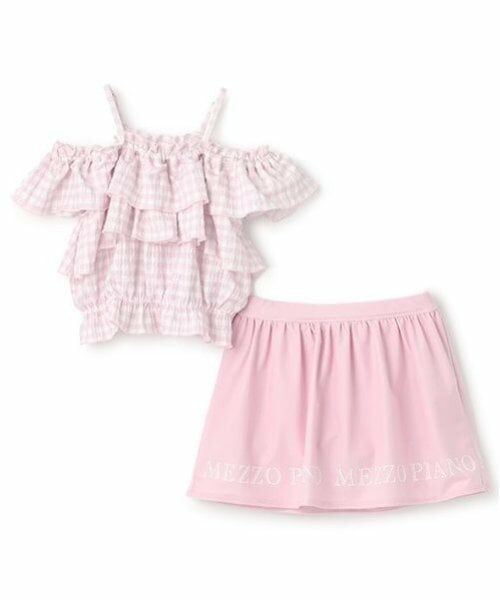 mezzo piano / メゾピアノ 水着・スイムグッズ | 【SWIM】オフショルダーフリル　セパレート水着 | 詳細2