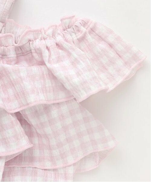 mezzo piano / メゾピアノ 水着・スイムグッズ | 【SWIM】オフショルダーフリル　セパレート水着 | 詳細4