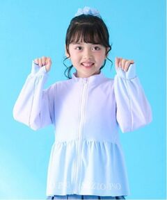 mezzo piano / メゾピアノ 水着・スイムグッズ | 【SWIM】裾ロゴ　ラッシュガード