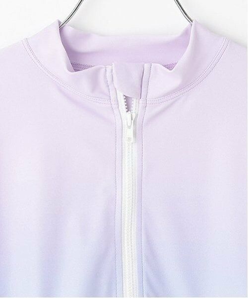 mezzo piano / メゾピアノ 水着・スイムグッズ | 【SWIM】裾ロゴ　ラッシュガード | 詳細3