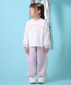 mezzo piano / メゾピアノ その他パンツ | レースライン　ロングパンツ