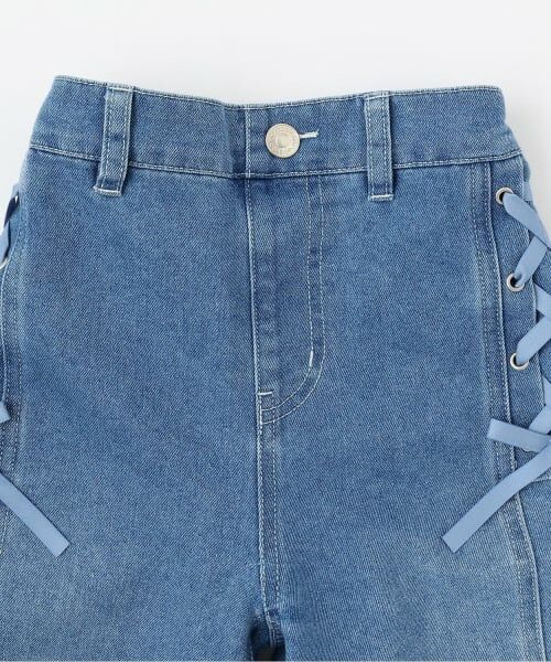 mezzo piano / メゾピアノ その他パンツ | レースアップ　ワイドパンツ | 詳細2