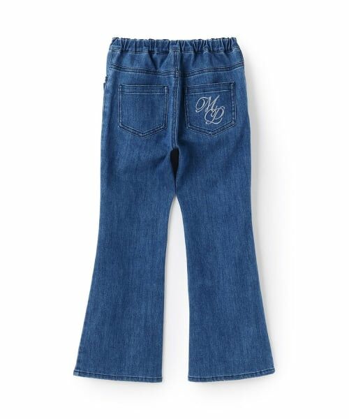 mezzo piano / メゾピアノ その他パンツ | スタイルアップフレア　デニムロングパンツ | 詳細1