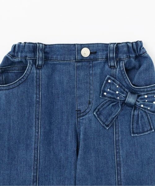 mezzo piano / メゾピアノ その他パンツ | スタイルアップフレア　デニムロングパンツ | 詳細2