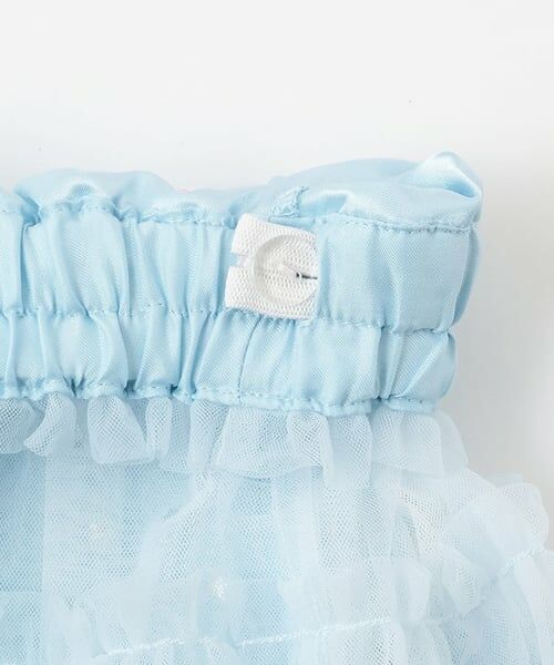 mezzo piano / メゾピアノ ミニ・ひざ丈スカート | バレエ刺しゅうチュールスカート | 詳細3