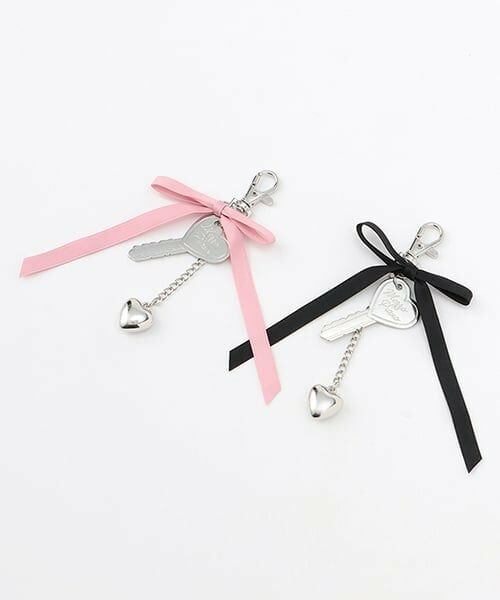 mezzo piano / メゾピアノ その他パンツ | チャームつき　レーストリム　デニムパンツ | 詳細9