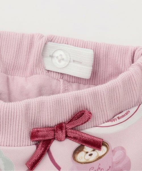 mezzo piano / メゾピアノ ショート・ハーフ・半端丈パンツ | カフェ柄　カットスカパン | 詳細3