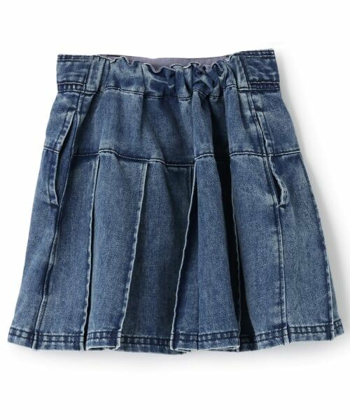 mezzo piano / メゾピアノ ミニ・ひざ丈スカート | ベルトつきプリーツスカート　インナーパンツセット | 詳細1