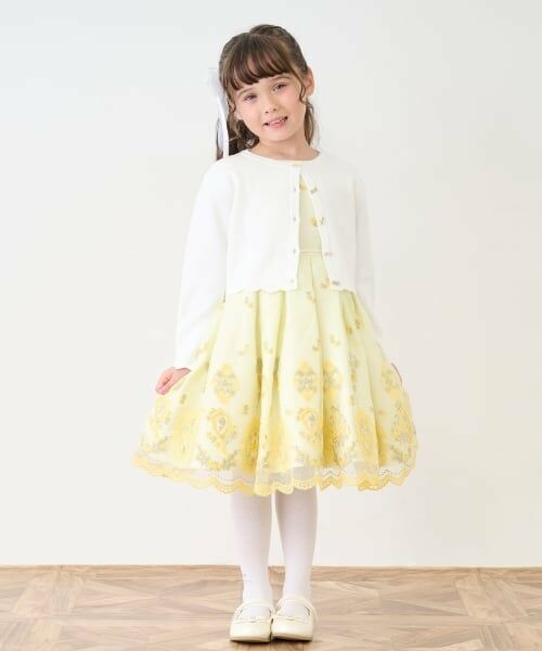 mezzo piano / メゾピアノ カーディガン・ボレロ | リボンボタン　ニットボレロ | 詳細12