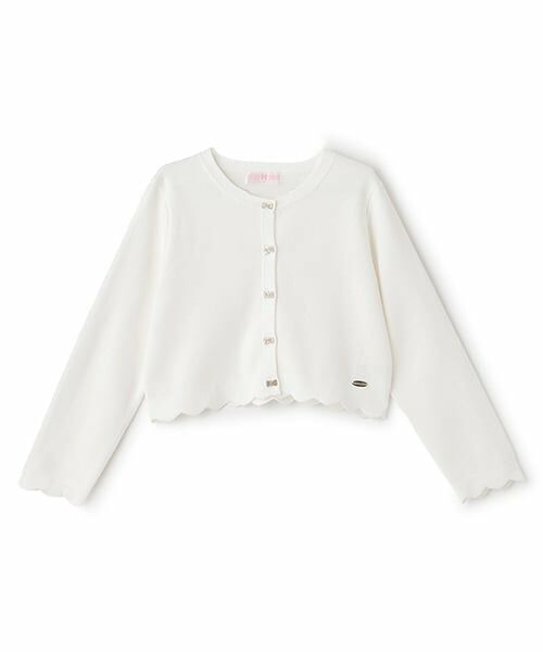 mezzo piano / メゾピアノ カーディガン・ボレロ | リボンボタン　ニットボレロ | 詳細8