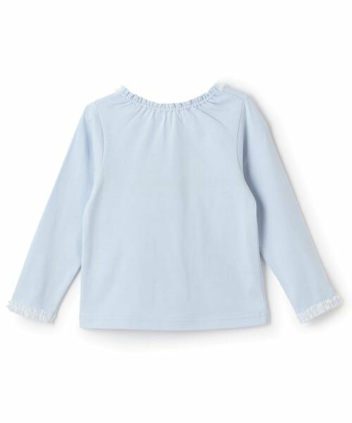 mezzo piano / メゾピアノ Tシャツ | バレエ刺しゅう　長袖Tシャツ | 詳細1