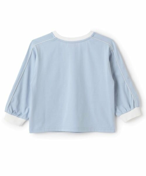 mezzo piano / メゾピアノ Tシャツ | レースナンバリング　長袖Tシャツ | 詳細1