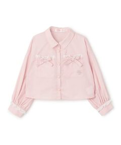 mezzo piano / メゾピアノ シャツ・ブラウス | リボンポケット　シャツ