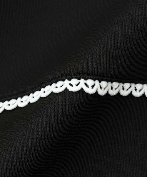 mezzo piano / メゾピアノ カーディガン・ボレロ | レースライン　ジャージ | 詳細4