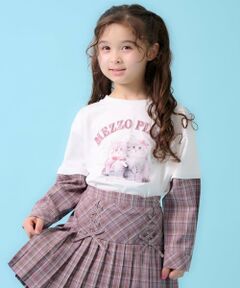 mezzo piano / メゾピアノ Tシャツ | 袖取り外し2wayＴシャツ