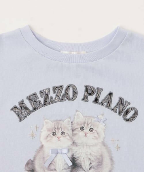 mezzo piano / メゾピアノ Tシャツ | 袖取り外し2wayＴシャツ | 詳細2