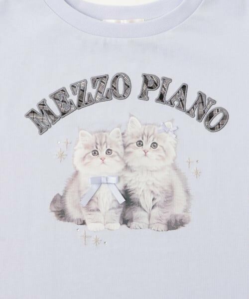 mezzo piano / メゾピアノ Tシャツ | 袖取り外し2wayＴシャツ | 詳細4