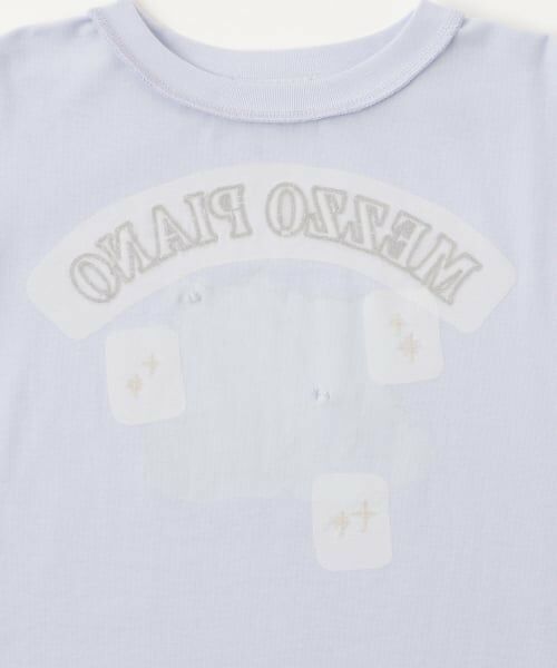 mezzo piano / メゾピアノ Tシャツ | 袖取り外し2wayＴシャツ | 詳細5