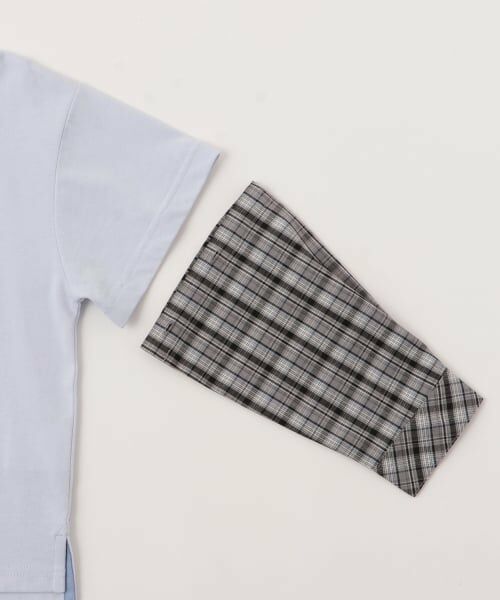 mezzo piano / メゾピアノ Tシャツ | 袖取り外し2wayＴシャツ | 詳細6