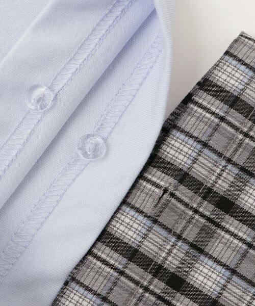 mezzo piano / メゾピアノ Tシャツ | 袖取り外し2wayＴシャツ | 詳細7