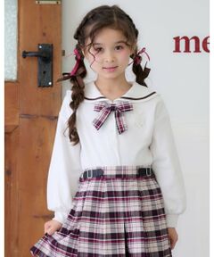 mezzo piano / メゾピアノ Tシャツ | セーラーカラー長袖Tシャツ