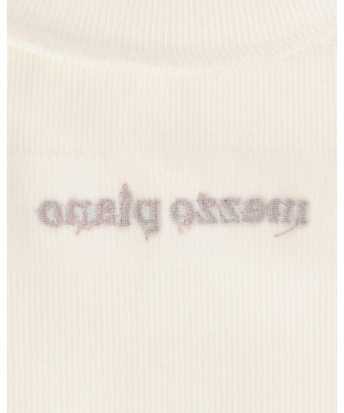 mezzo piano / メゾピアノ キャミソール・チューブトップ | チェックビスチェ＆長袖Tシャツセット | 詳細5