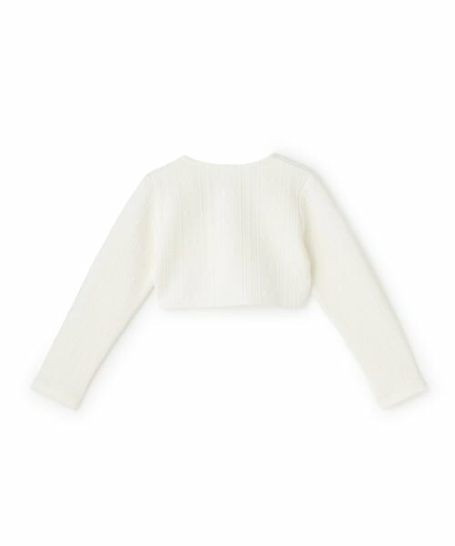 mezzo piano / メゾピアノ カーディガン・ボレロ | 【バレエ】キルトジャガードボレロ | 詳細1