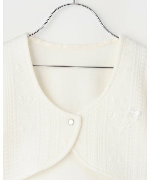 mezzo piano / メゾピアノ カーディガン・ボレロ | 【バレエ】キルトジャガードボレロ | 詳細2