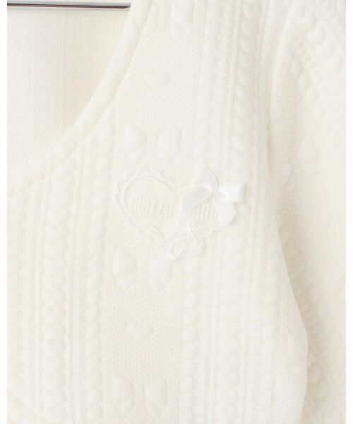 mezzo piano / メゾピアノ カーディガン・ボレロ | 【バレエ】キルトジャガードボレロ | 詳細3