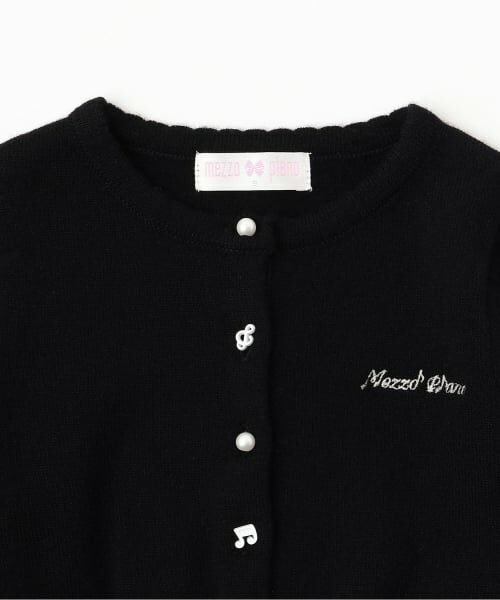 mezzo piano / メゾピアノ カーディガン・ボレロ | 音符ボタン　カーディガン | 詳細2